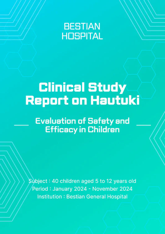 Custics Confirms Safety of "Hautuki" Growth Nutrition Patch Through Clinical Research at Bestian General Hospital