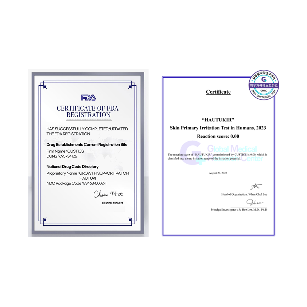 Custics Singapore's HAUTUKI Secures FDA OTC Product Registration and Excels in Skin Sensitivity Testing